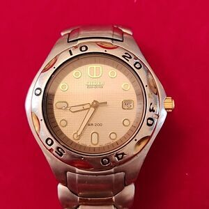 Citizen Silver and Gold Tone Watch